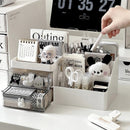 Axyaa Desk Organizer Drawer with Pen Holder - Student Stationery Storage Rack