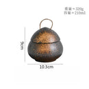 Axyaa Ceramic Egg Shape Bowl with Lid for Soup and Desserts
