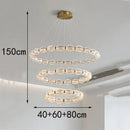 Axyaa LED Chandeliers for Modern Living & Dining Room Lighting