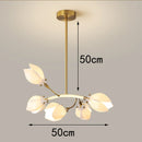 Axyaa Modern Indoor Pendant Chandelier LED Ceiling Light for Dining Room