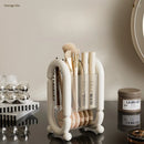 Axyaa Light Luxury Makeup Storage Box for Brushes, Podwer, and Pencils