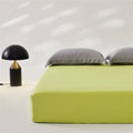 Axyaa Mulberry Silk Fitted Bed Sheet 140/160x200 - Premium Smooth Mattress Cover