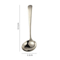 Axyaa Stainless Steel Soup Spoon Kitchen Utensil Set