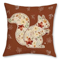 Axyaa Autumn Short Plush Pillowcase for Home Decor