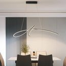 Axyaa Smart LED Chandelier for Dining Room and Kitchen - Modern Hanging Fixture