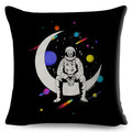 Axyaa Astronaut Sports Cushion: Fun Home Decor for Kids Room, Planet & Music Theme