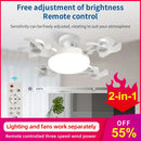 Axyaa Drone Ceiling Fan Light with Remote Control: Silent, Adjustable Angle Lighting & Cooling