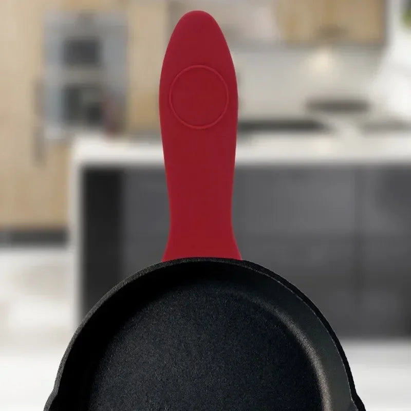 Axyaa Silicone Pot Handle Sleeve - Heat Resistant Cookware Accessories