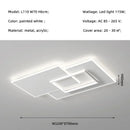 Axyaa LED Ceiling Lights Acrylic Minimalism Indoor Lighting for Living Room & Bedroom