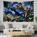 Axyaa Bohemian Mushroom Forest Tapestry - Bedroom & Living Room Wall Decor