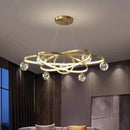 Axyaa Modern LED Pendant Chandelier for Dining Room Ceiling Lighting