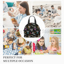 Axyaa Cartoon Koala Lunch Bag: Insulated Thermal Tote for Women & Girls, Adjustable Strap
