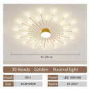 Axyaa LED Ceiling Lamp: Modern Nordic Living Room Light for Home Decor