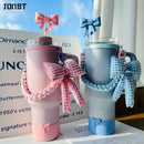 Axyaa Bow Sleeve Strap Holder for 6-10cm Cups, Stanley Thermo Accessories