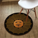 Axyaa Round Carpet Yoga Mat for Home Decor and Relaxation