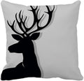 Axyaa Manga Anime Cute Expression Woman Face Pillow Cover 45x45cm Home Decor