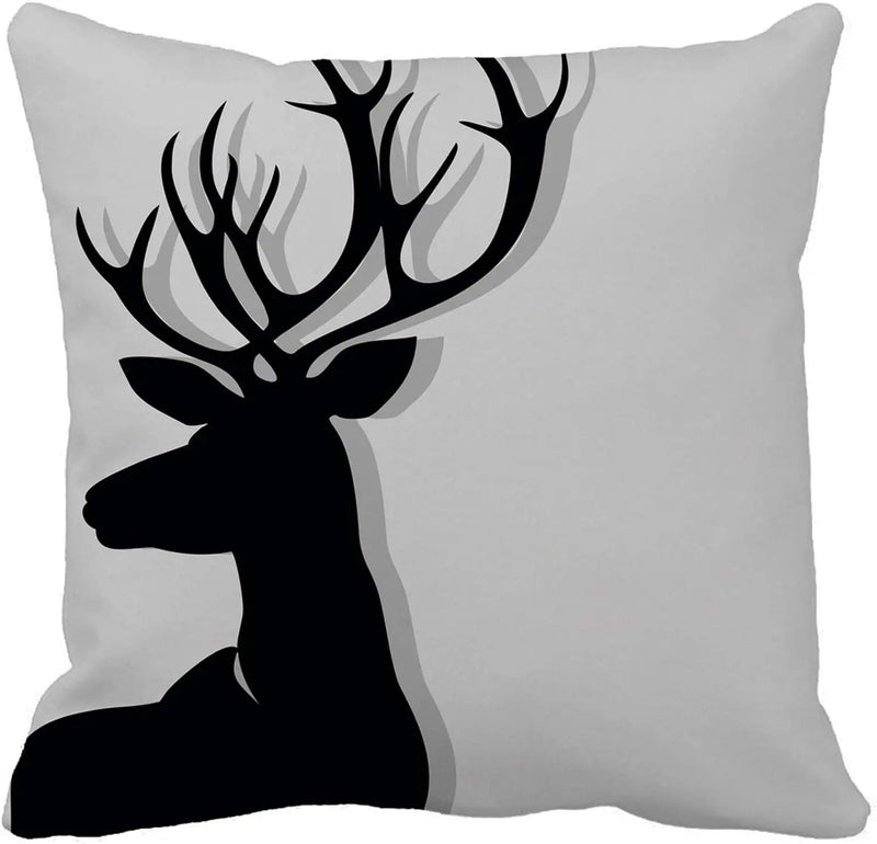 Axyaa Manga Anime Cute Expression Woman Face Pillow Cover 45x45cm Home Decor