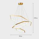 Axyaa Chandelier Pendant Lights Ceiling Lamps Indoor Lighting for Dining Room