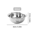 Axyaa Stainless Steel Salad Mixing Bowl Kitchen Tableware Baking Tool