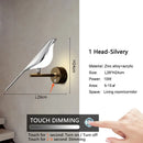 Axyaa Rotatable LED Wall Lights for Dinning Room Kitchen, 360° Adjustable Wall Sconce for Bedroom