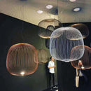 Axyaa Birdcage Pendant Light Nordic Island Chandelier Home Decor Lighting Fixture