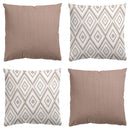 Axyaa Round Pattern Pillow Cover for Modern Minimalist Home Decor