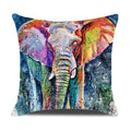 Axyaa Cartoon Animals Portrait Cushion Cover 45x45cm