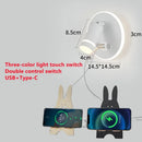 Axyaa LED USB Wall Spotlight for Bedroom Reading and Decor Lighting