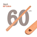 Axyaa Black Walnut Shoe Puller, Long Handle Shoe Wearing Device