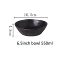 Axyaa Retro Gray Ceramic Dinnerware Set