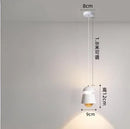 Axyaa Minimalist LED Pendant Chandelier for Bedroom, Living Room, and TV Background Lighting