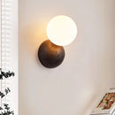 Axyaa Black Hole Stone Headboard Wall Sconce Light