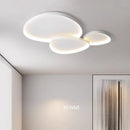 Axyaa Ultra-thin Cream Pebble Ceiling Lamp for Living Room, Bedroom, Study - LED Lighting
