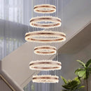 Axyaa Modern LED Chandelier Pendant Ceiling Light for Indoor Dining Room