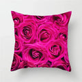 Sunflower Rose Dandelion Floral Cushion Cover for Home Decor 45X45CM by Axyaa