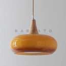 Axyaa Retro Modern Orange Chandelier for Dining, Study, and Bar