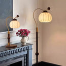 Axyaa French Retro Floor Lamp, Living Room Antique Decoration, American Desk Lamp