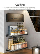 Axyaa Kitchen Storage Rack Fridge Organizer Clear Tray Food Spice Organizer