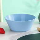 Axyaa Wheat Straw Soup Bowl Plastic Tableware, Microwavable Dinner Plate, Kitchen Utensils