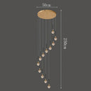 Axyaa Crystal Glass Ball Chandelier for Home Decor
