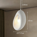Axyaa Modern Stair Chandelier Pendant Light - LED Ceiling Lamp for Living Room