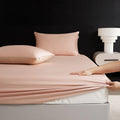 Axyaa Luxury Cotton Fitted Sheet for Hot Sleepers - Moisture-Wicking Mattress Cover