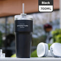 Axyaa Stainless Steel Insulation Cup with Straw for Hot and Cold Drinks