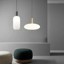 Axyaa Nordic Glass Pendant Light for Dining Kitchen Bedroom Living Room