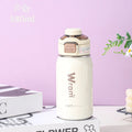 Axyaa Stainless Steel Insulated Straw Cup – Large Capacity Dual Drinking Cup