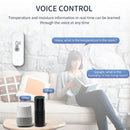 Axyaa Smart WiFi Temperature Humidity Sensor for Remote Monitoring and Voice Control