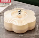Axyaa Melon Seeds and Nuts Tray for Living Room Snacks and Dim Sum Organizing