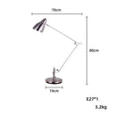 Axyaa Long Arm Desk Lamp with E27 Bulb