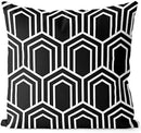 Axyaa Diamond Line Geometric Pattern Pillowcase - 45x45cm