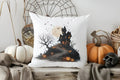 Axyaa Halloween House & Pumpkin Pillow Cover - Sofa, Bedroom & Car Decor